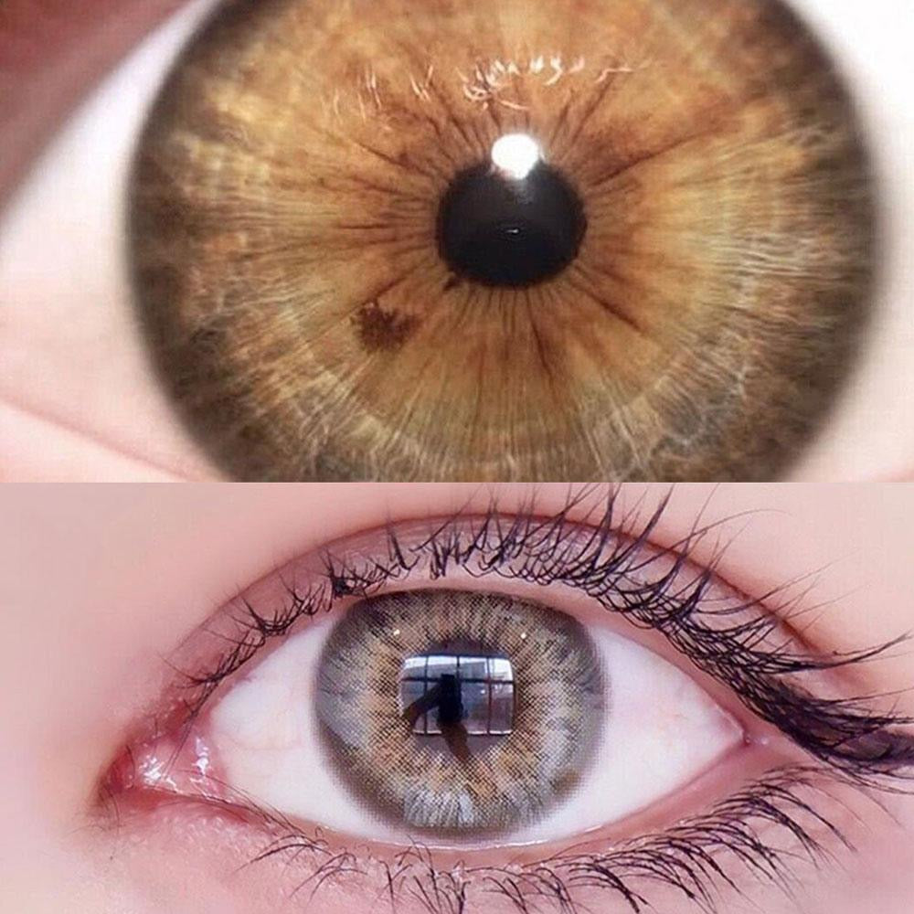 DNA BROWN HAZEL CONTACT LENSES