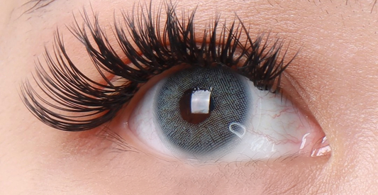 CLOUD BLUE-BLACK CONTACT LENS